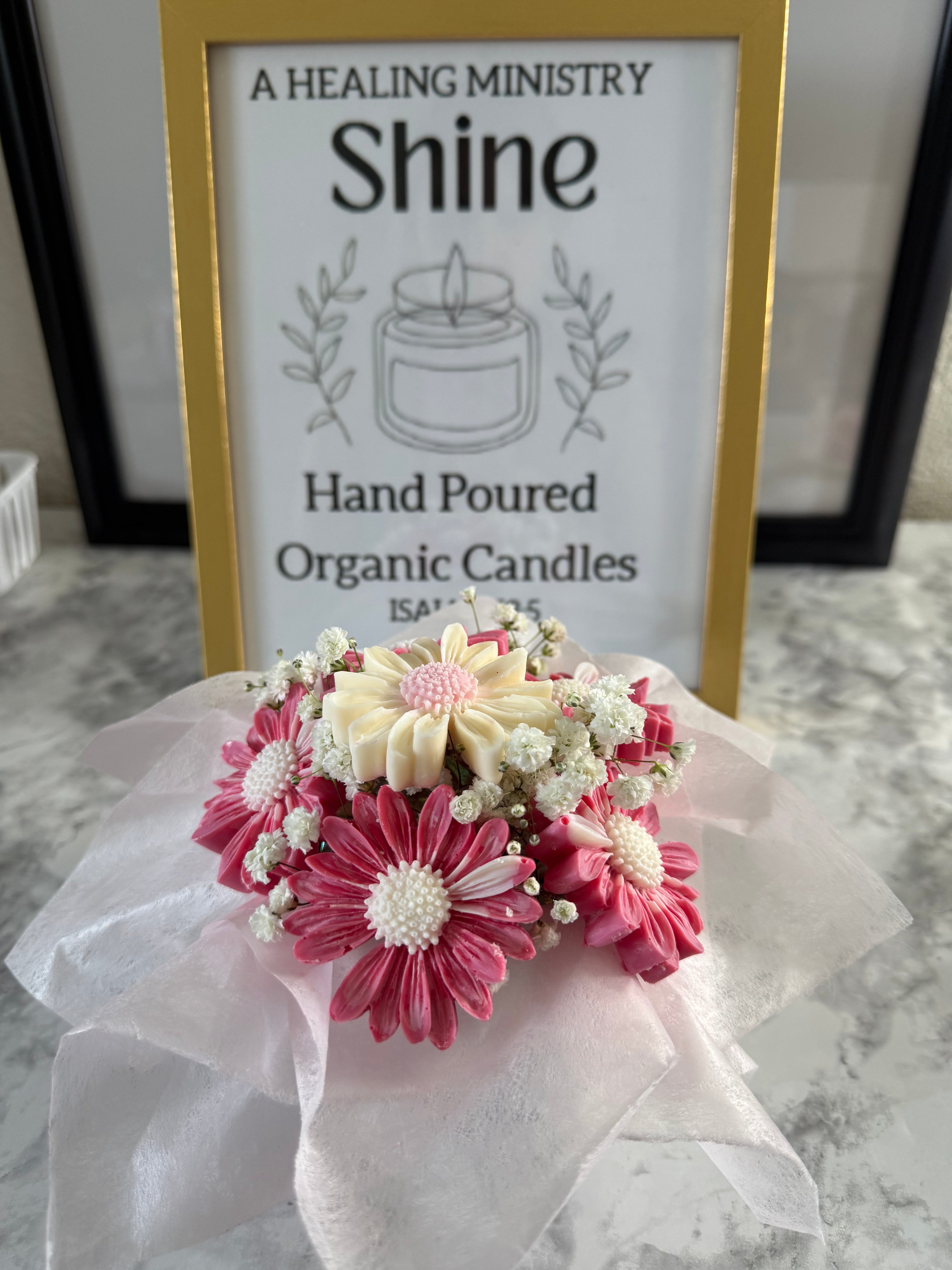 Sunflower Melt Wax Bouquet