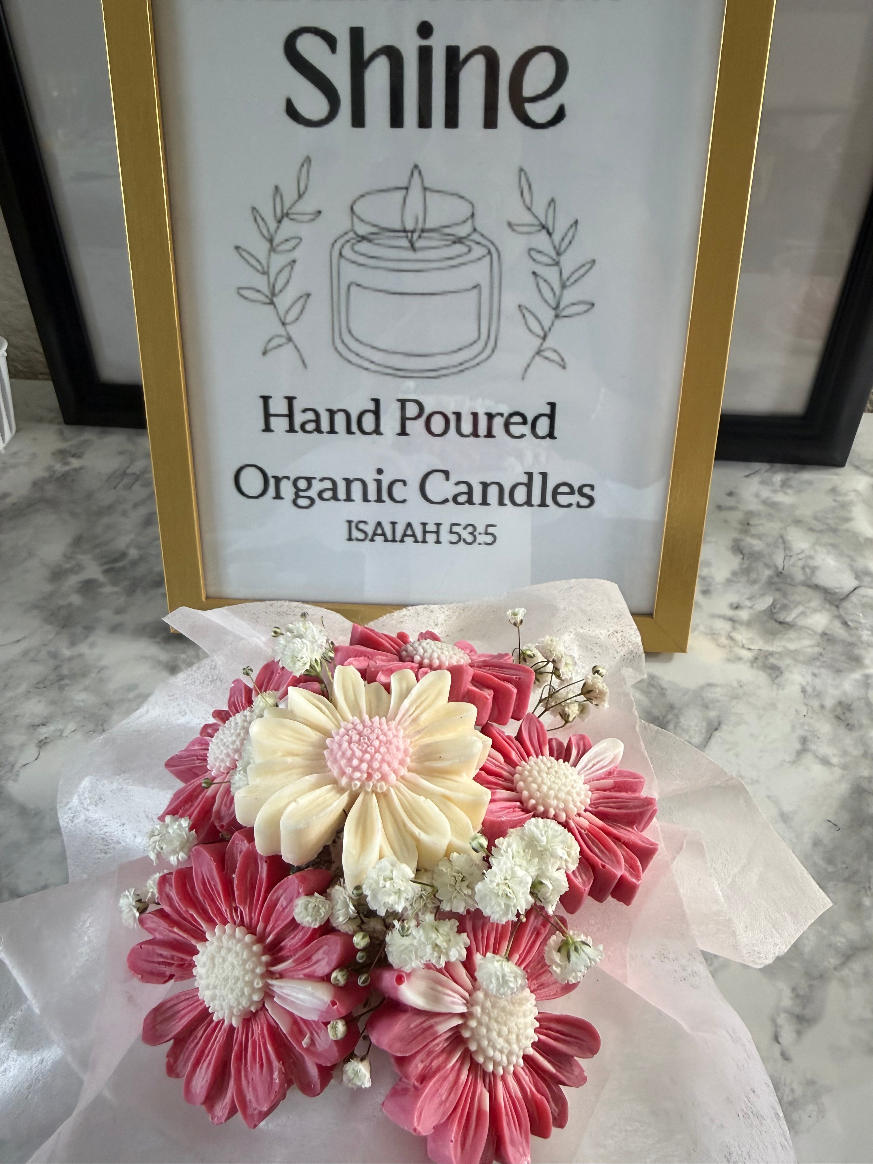 Sunflower Melt Wax Bouquet