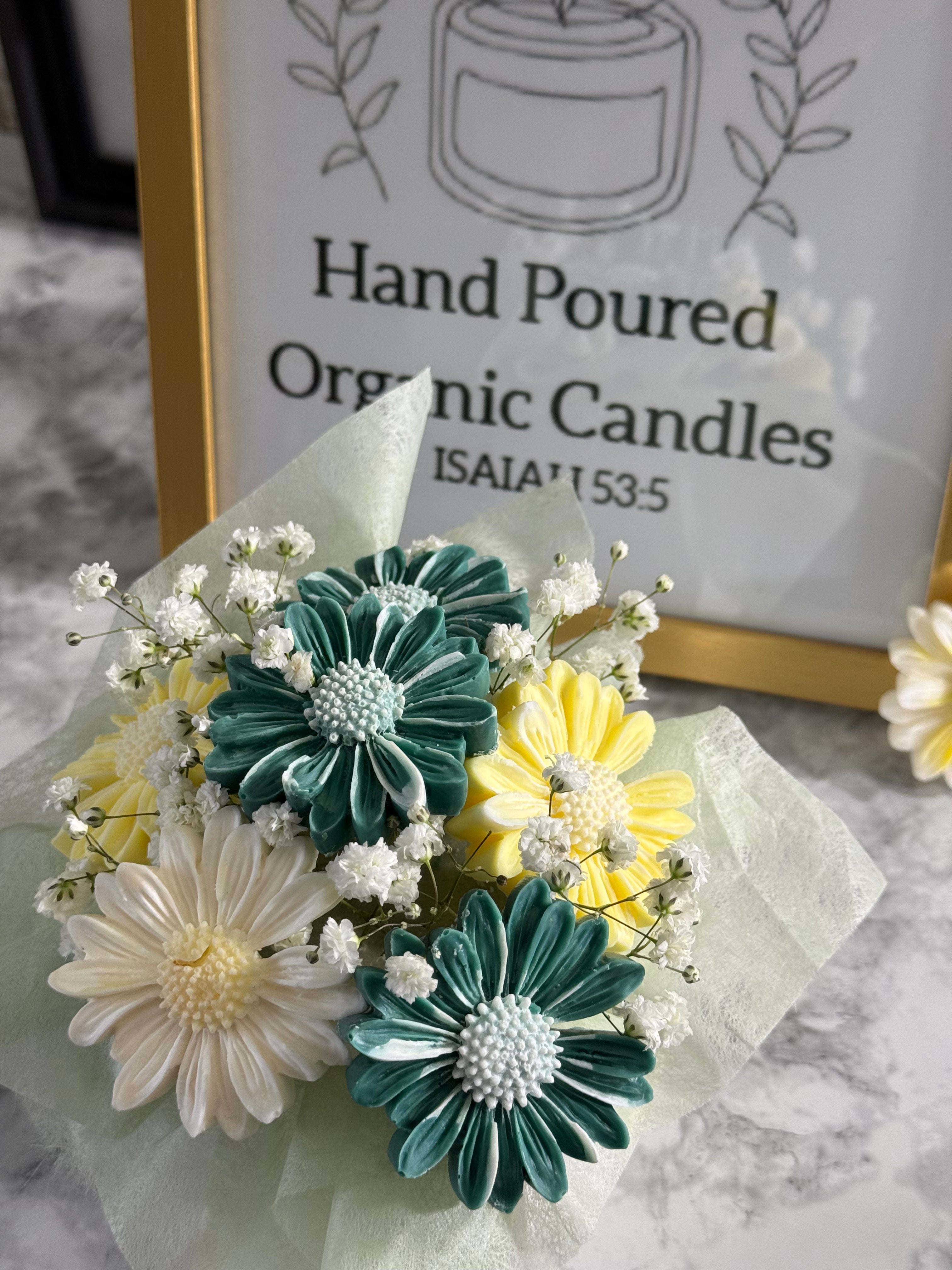Sunflower Melt Wax Bouquet