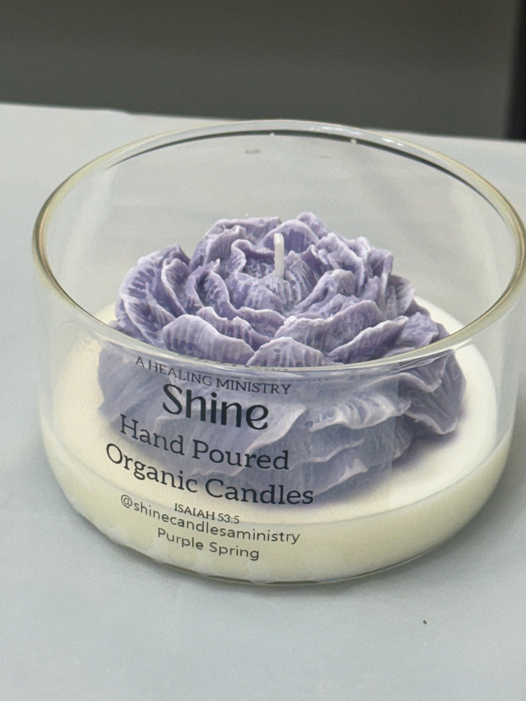 Rose Candle