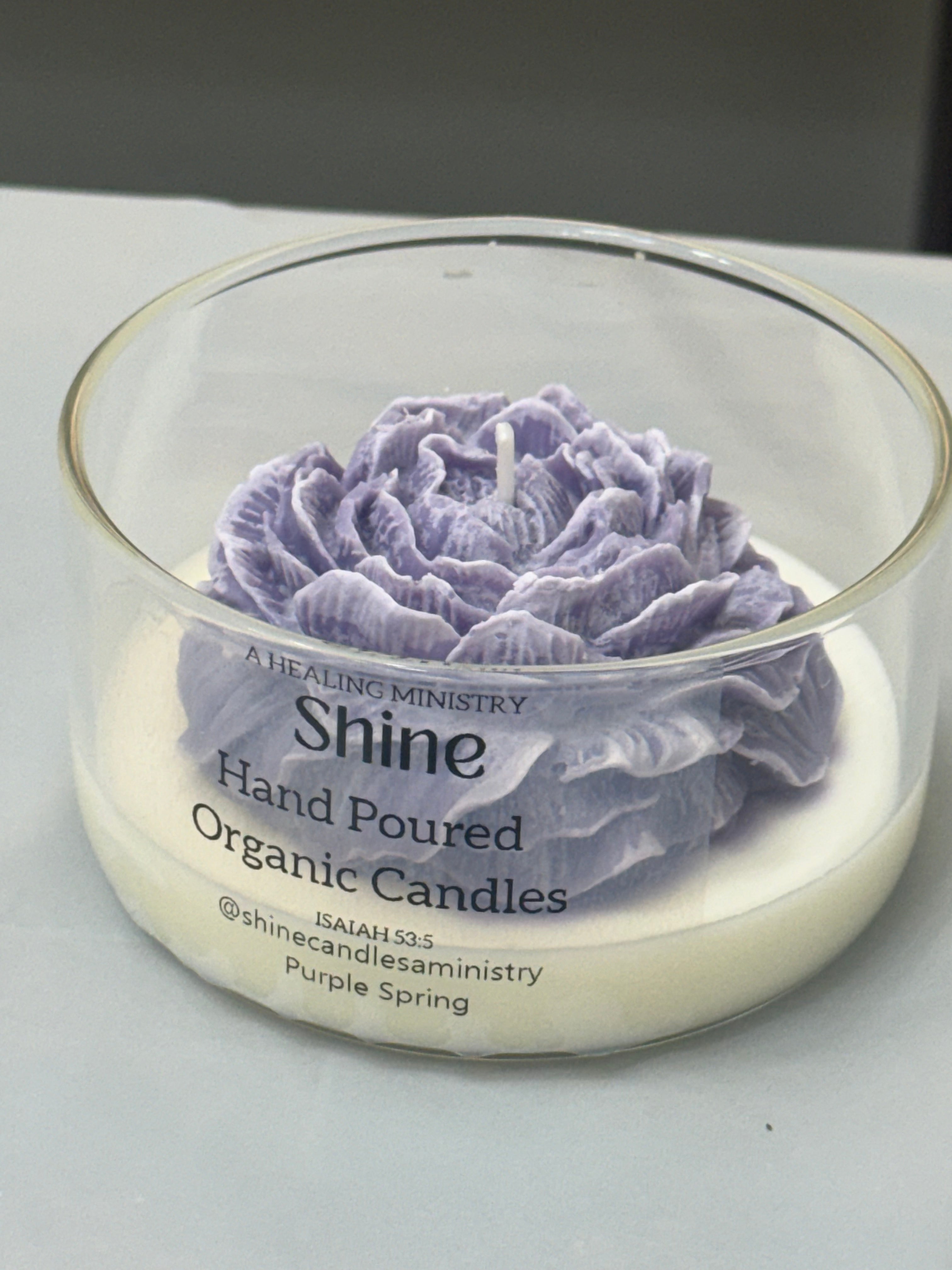 Rose Candle