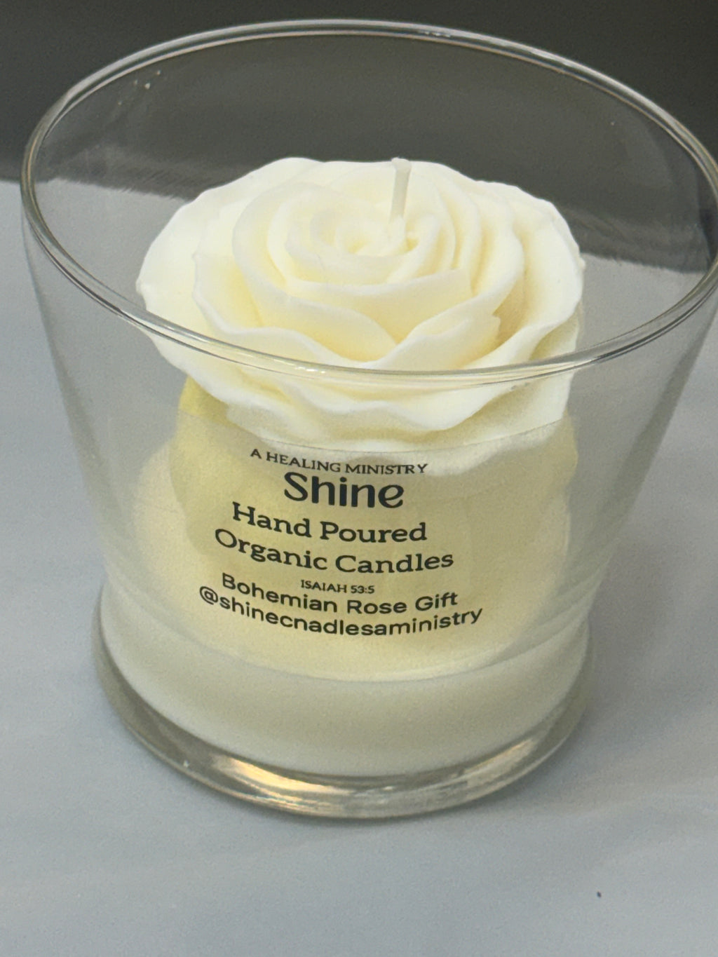 Gift Rose Candle