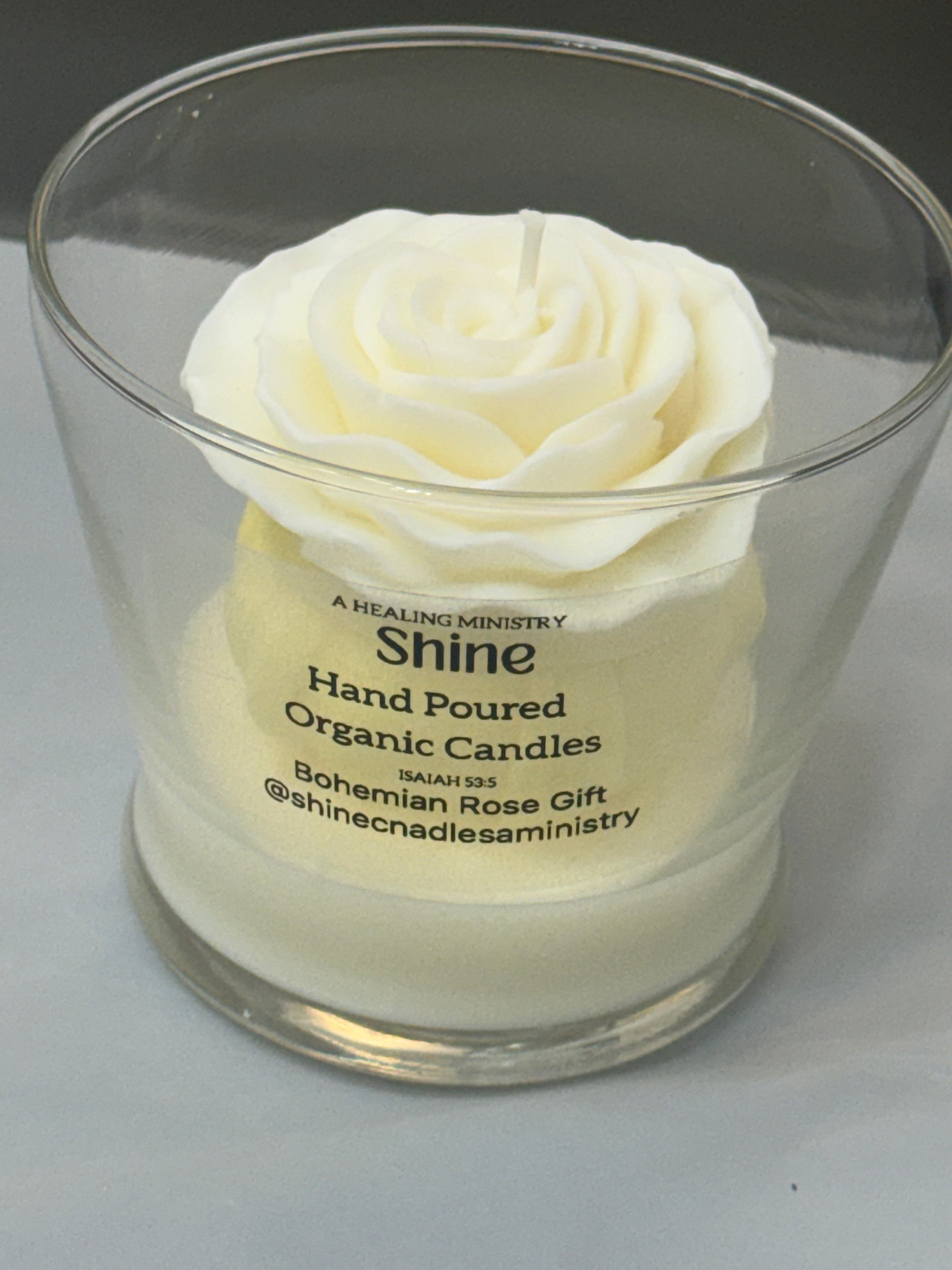 Gift Rose Candle