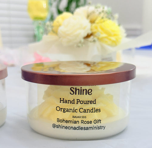 Rose Candle with Lid